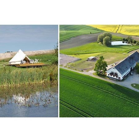 Glamping Och Gardslagenhet Mellan Himmel Och Hav Apartment Skivarp Exterior photo