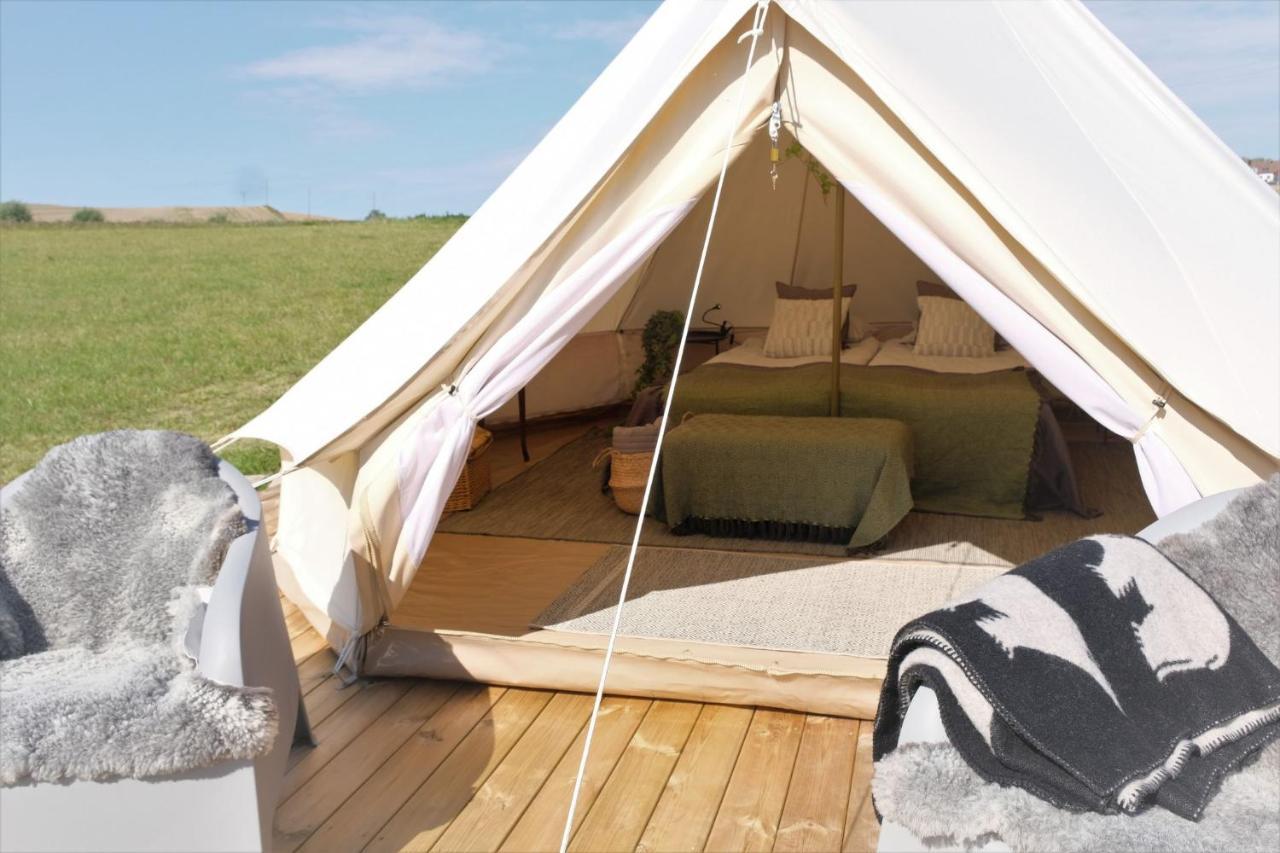 Glamping Och Gardslagenhet Mellan Himmel Och Hav Apartment Skivarp Exterior photo